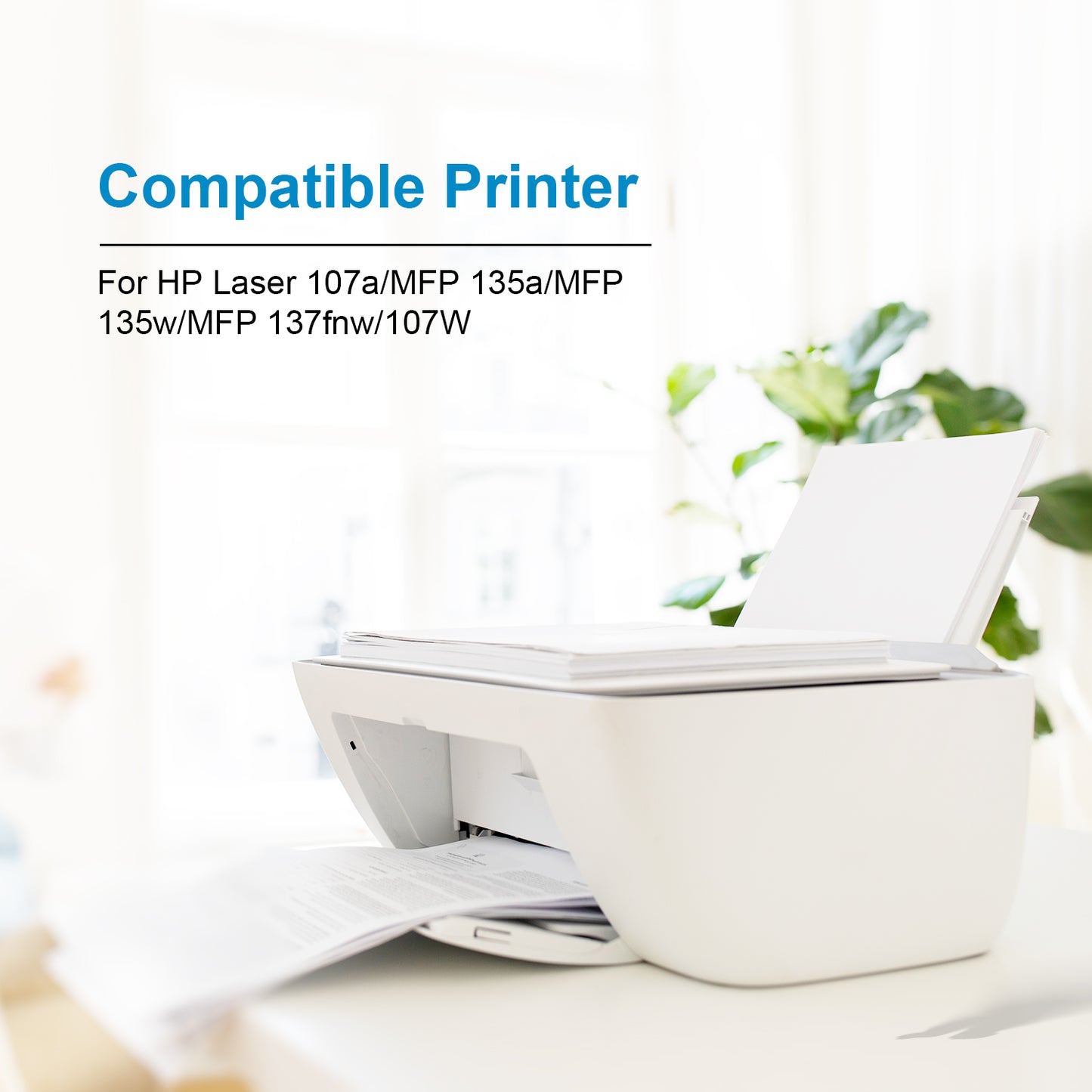ASTA W1107 107A Black Toner Cartridge