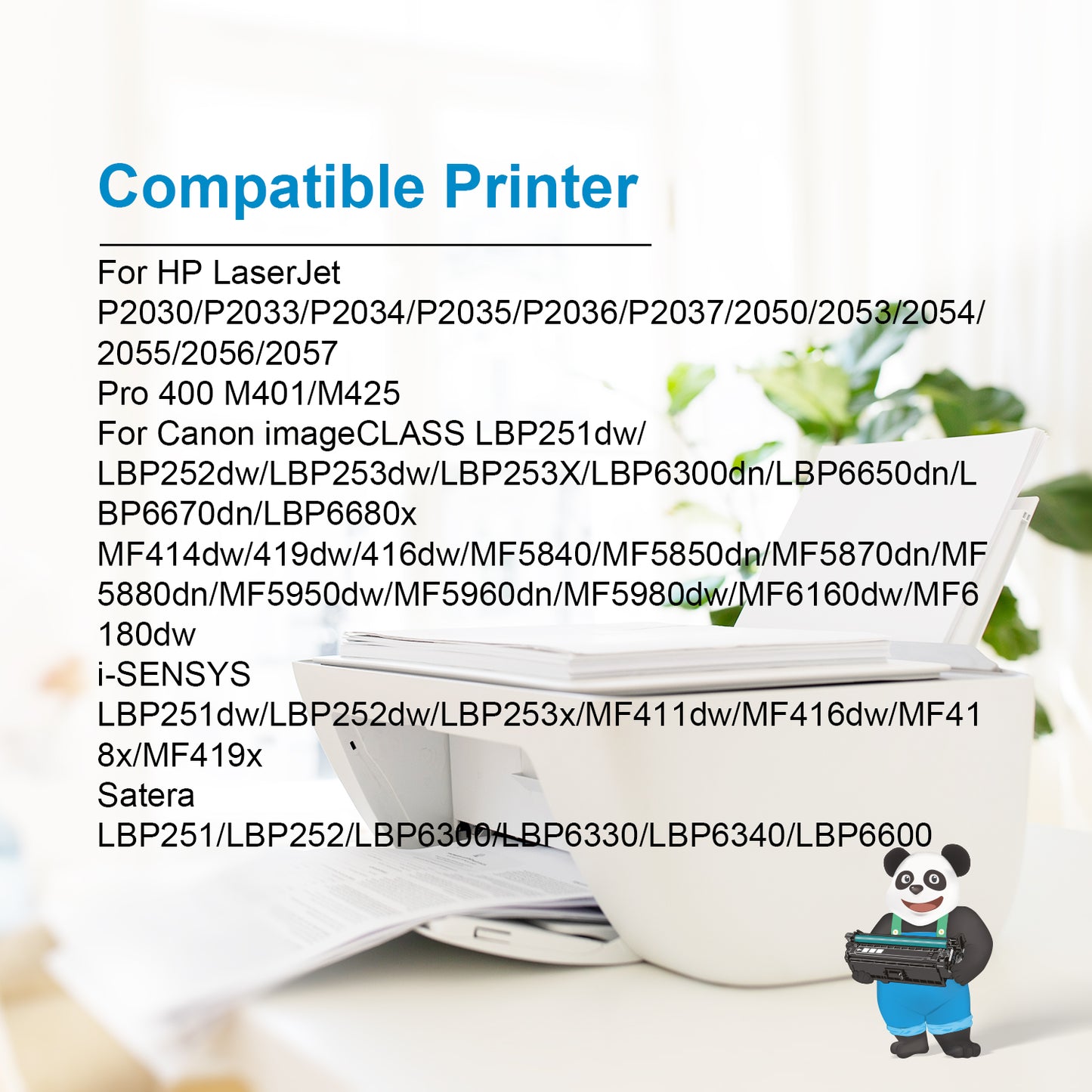 ASTA CE505A 05A CF280A 80A CRG-719 Universal Black Toner Cartridge
