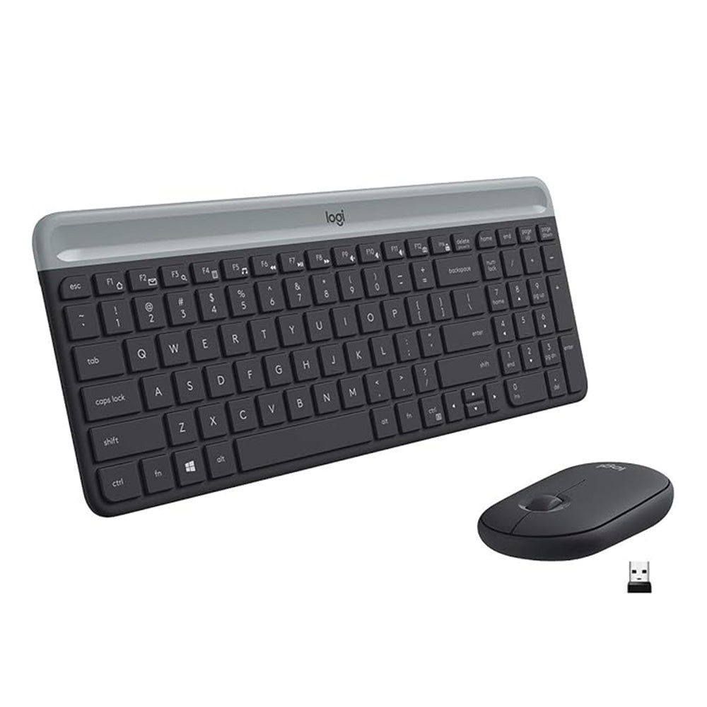 Logitech MK470 Slim Wireless Keyboard & Mouse - 29999 Points redemption(Not for Sale)