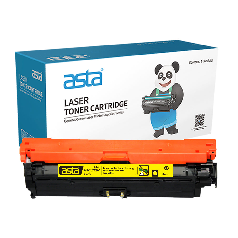 ASTA 307A CE740A CE741A CE742A CE743A Set Colorful Toner Cartridges