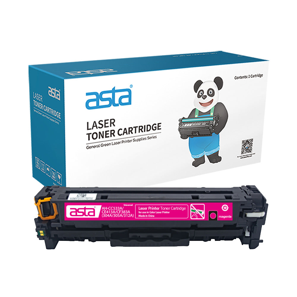 ASTA 304A CC530A CC531A CC532A CC533A 305A CE410A CE411A CE412A CE413A 312A CF380A CF381A CF382A CF383A Universal Set Colorful Toner Cartridges