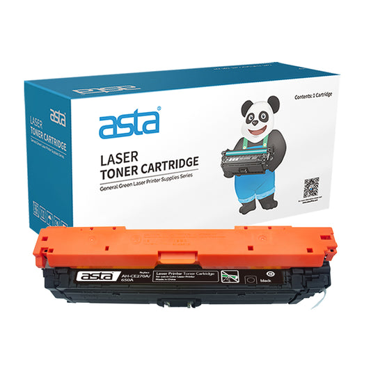 ASTA 650A CE270A CE271A CE272A CE273A Set Colorful Toner Cartridges