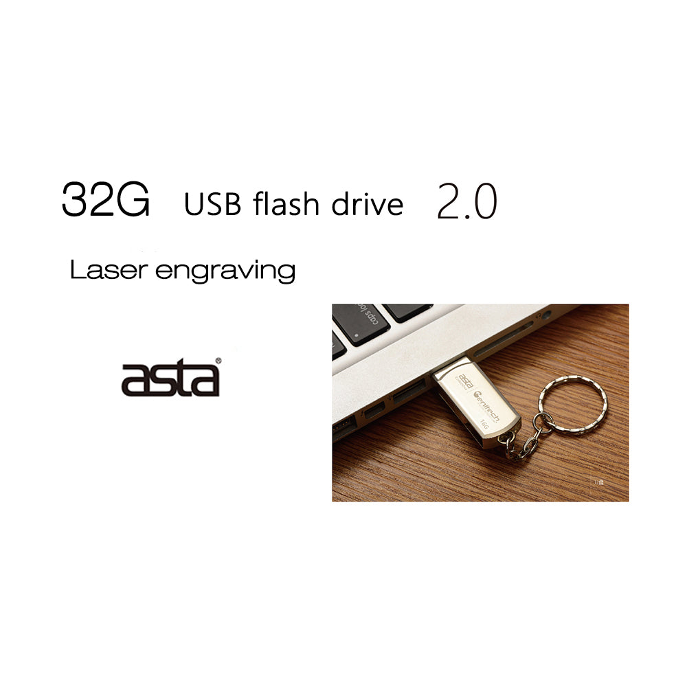 ASTA 2.0 USB flash drive - 32GB - Laser engraving - 1500 Points Redemption(Not for sale)