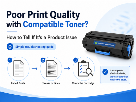 How Can You Tell If Poor Print Quality Is Caused by the Compatible Toner? 🤔🖨️