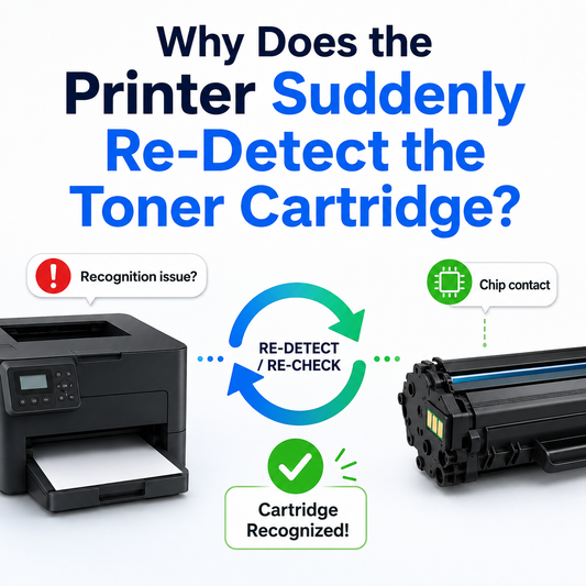 Why Does the Printer Suddenly Re-Detect the Toner Cartridge?