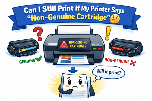 Can I Still Print If My Printer Says “Non-Genuine Cartridge”? 🤔
