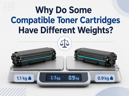 Why Do Some Compatible Toner Cartridges Weigh More Than Others?