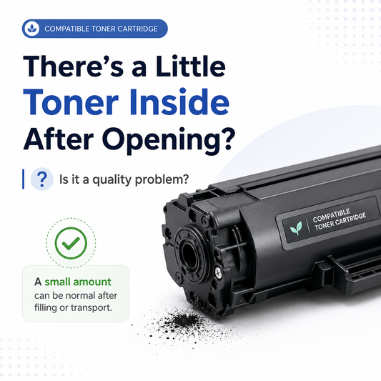 Is a Small Amount of Toner Powder After Unpacking a Compatible Cartridge a Quality Problem? 🖨️