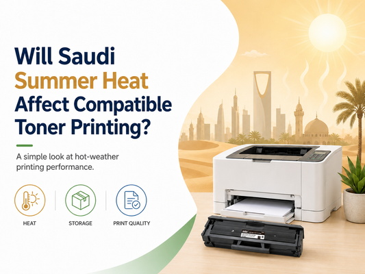Will Saudi Arabia’s Summer Heat Affect Compatible Toner Performance? 🇸🇦🌡️