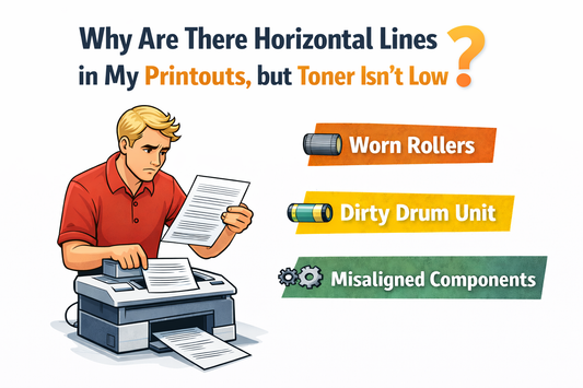 Why Are There Thin Horizontal Lines on My Prints (But It’s Not Low Toner)?