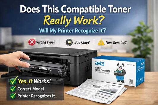 Will compatible toner cartridges actually work? Will my printer recognize them?