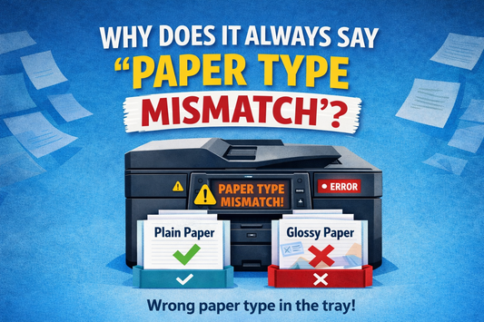 Why Does My Printer Keep Saying “Paper Type Mismatch”?