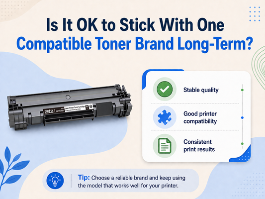 Is It Okay to Stick to One Compatible Toner Brand Long-Term?
