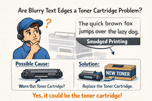 Are Your Printed Letters Blurry or “Fuzzy” Around the Edges?