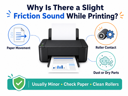 Why Do I Sometimes Hear a Light “Friction” Noise While Printing?