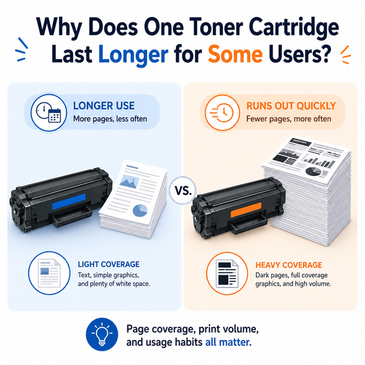 Why Can One Toner Cartridge Last One User Much Longer Than Another?