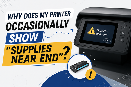 Why Does My Printer Sometimes Say “Toner Near End of Life”?