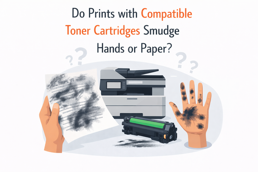 Will Toner Smudge or Get on My Hands and Paper?