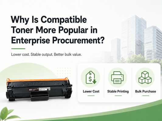 Why Are More Businesses Choosing Compatible Toner Cartridges?