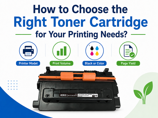 How to Choose the Right Toner Cartridge for Your Printing Needs? 🤔🖨️