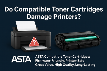 Will compatible toner cartridges damage the printer?