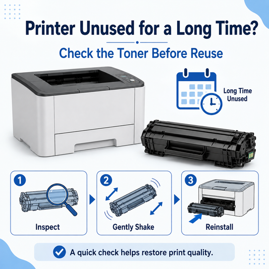 Do You Need to Prepare the Toner After the Printer Has Been Unused for a Long Time? 🤔🖨️