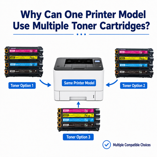 Why Can One Printer Model Work with Multiple Toner Cartridge Models?