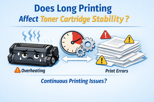 Will Long Continuous Printing Affect Toner Stability?