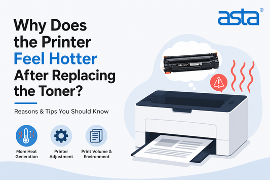 Why Does the Printer Feel Hotter After Replacing the Toner?