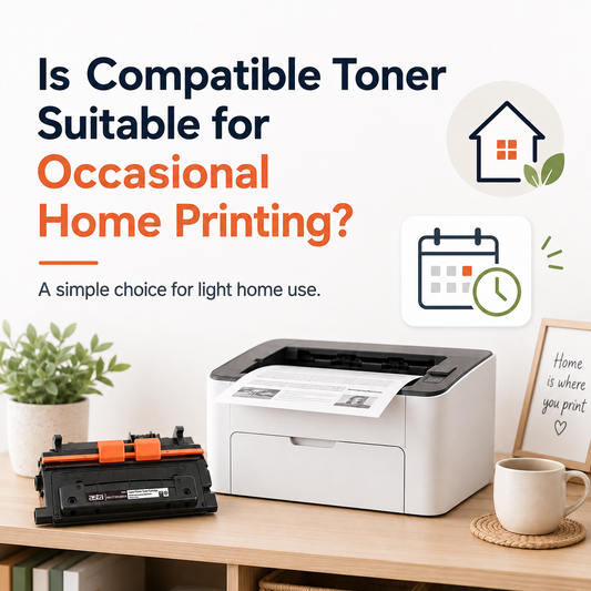 Is Compatible Toner Suitable for Occasional Home Printing? 🏠🖨️