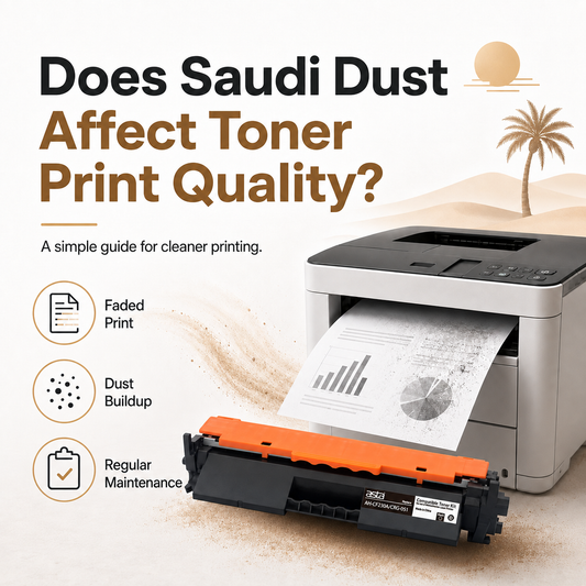 Does Saudi Arabia’s Dusty Environment Affect Toner Print Quality? 🇸🇦🌬️