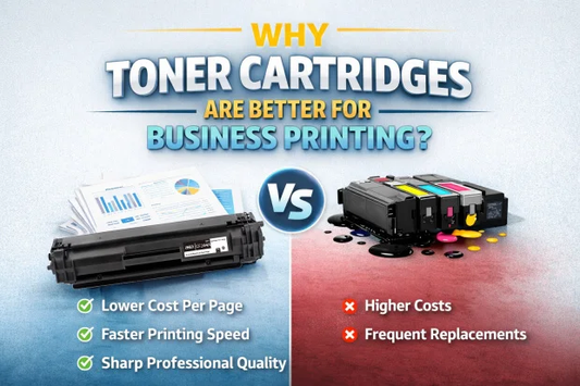 Why Toner Cartridges Are More Suitable Than Ink Cartridges for Business Printing