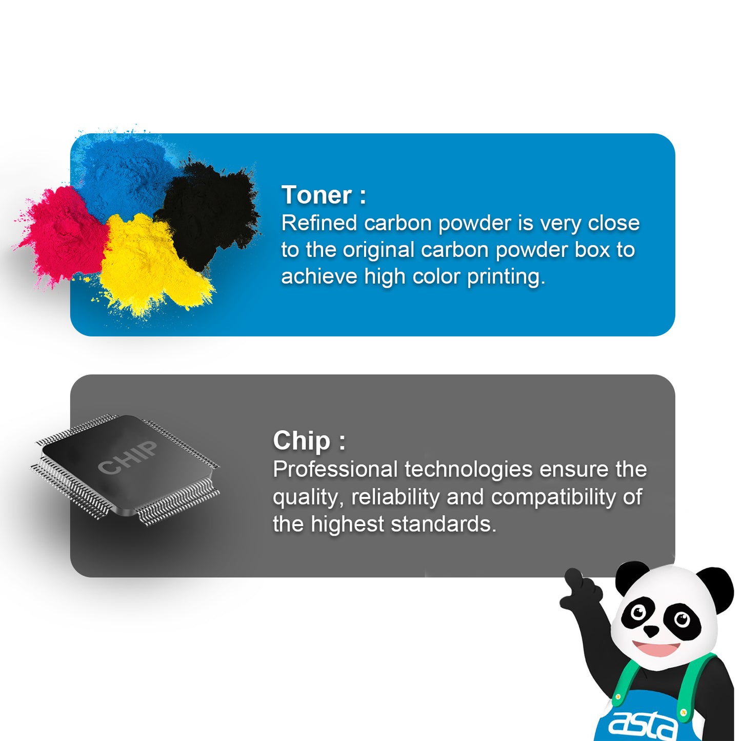 ASTA 126A CE310A CE311A CE312A CE313A 130A CF350A CF351A CF352A CF353A Universal Set Colorful Toner Cartridges