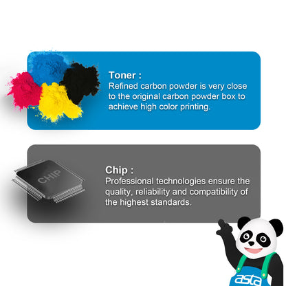 ASTA 126A CE310A CE311A CE312A CE313A 130A CF350A CF351A CF352A CF353A Universal Set Colorful Toner Cartridges