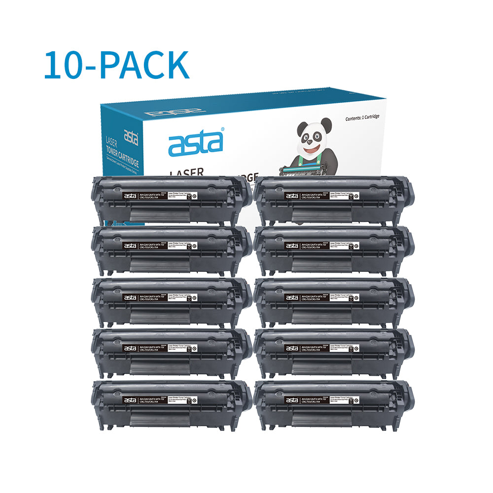 خرطوشة حبر أسود عالمية ASTA Q2612A FX-9 FX-10 CRG-703 CRG-704