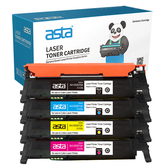 ASTA 117A W2070A W2071A W2072A W2073A Set Colorful Toner Cartridges