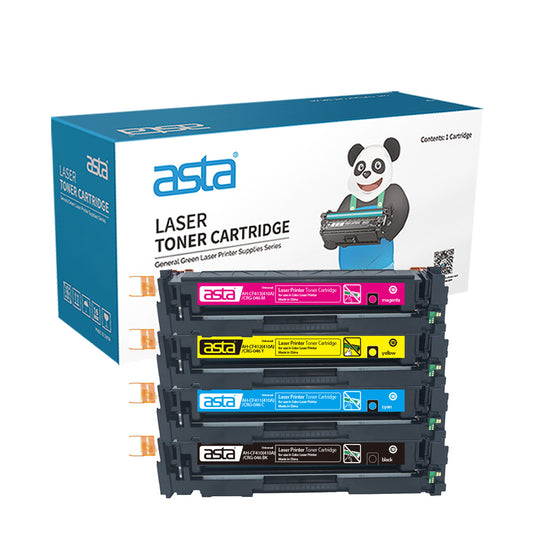 ASTA 410A CF410A CF411A CF412A CF413A CRG-046 Universal Set Colorful Toner Cartridges