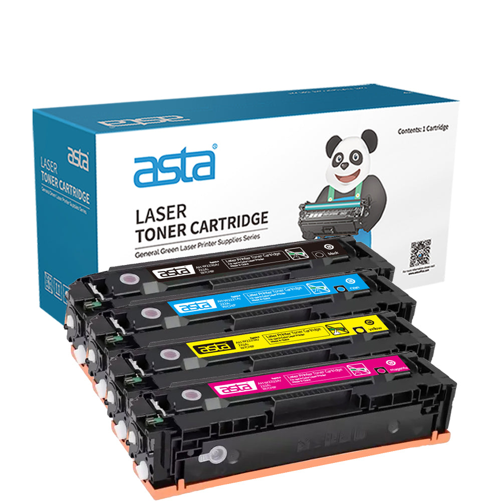ASTA 222A W2220A W2221A W2222A W2223A With Chip Set Colorful Toner Cartridge