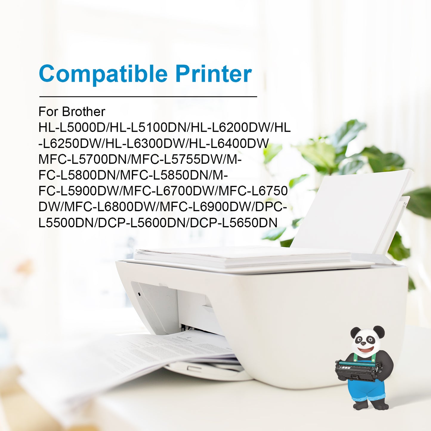 ASTA TN-820 TN-3429 TN-3400 TN-3417 TN-3420 TN-3415 TN-3428 TN-3422 Universal Black Toner Cartridge