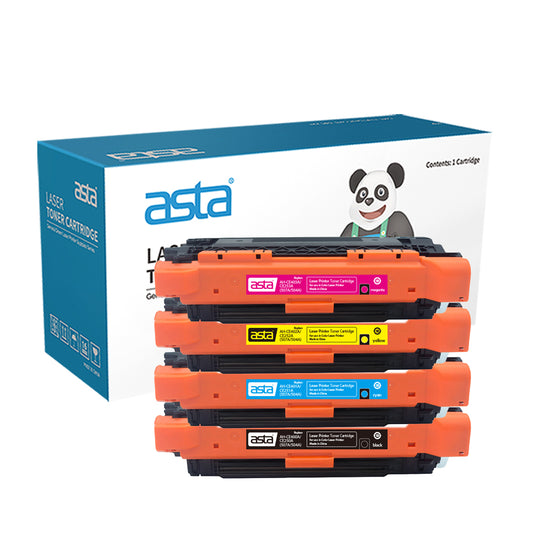 ASTA 507A CE400A CE401A CE402A CE403A 504A CE250A CE251A CE252A CE253A With Chip Universal Set Colorful Toner Cartridge