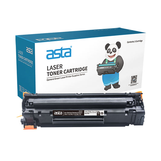 ASTA CB435A CB436A CE285A CRG-712 CRG-713 CRG-725 Universal Black Toner Cartridge