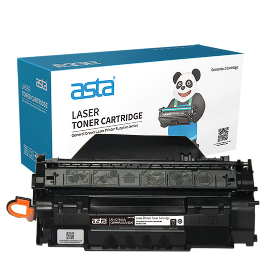 ASTA Q7553A 53A Q5949A 49A Universal Black Toner Cartridge