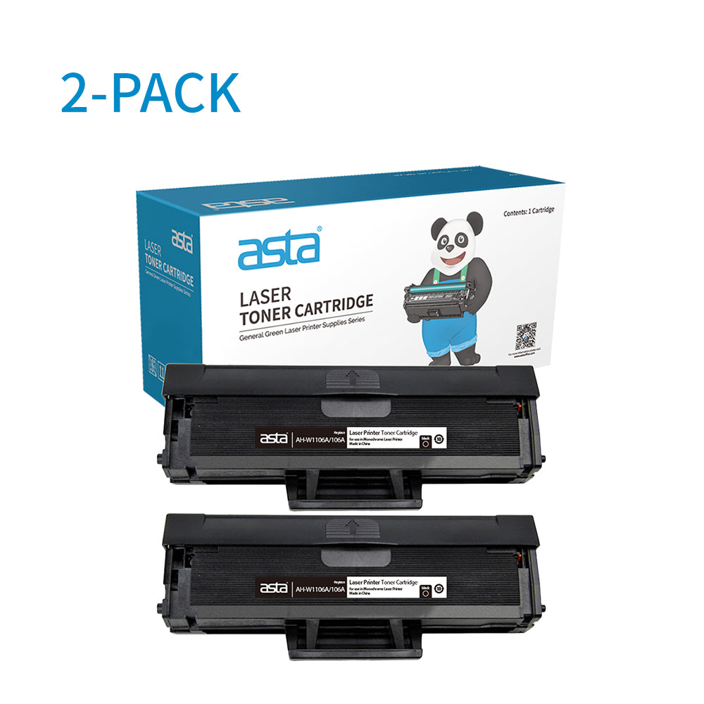 ASTA W1106A 106A Black Toner Cartridge