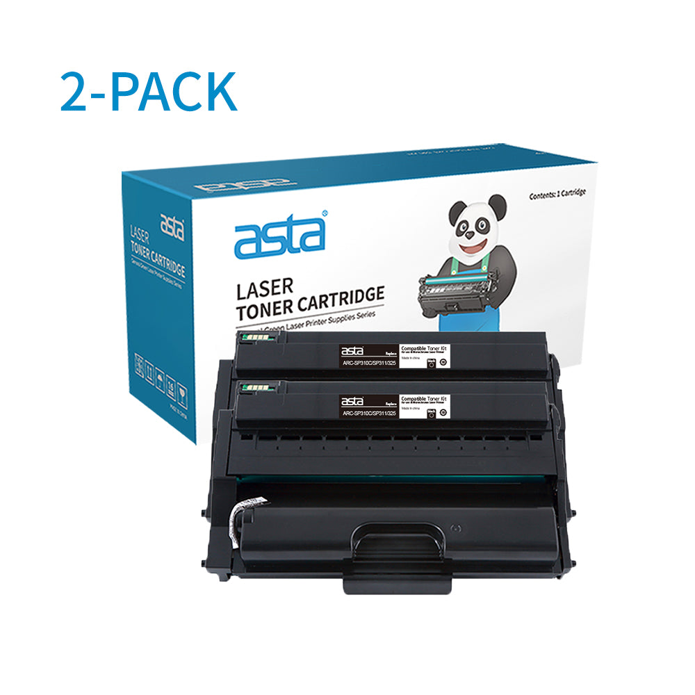 ASTA SP310C SP311 SP325 With Chip Black Toner Cartridge