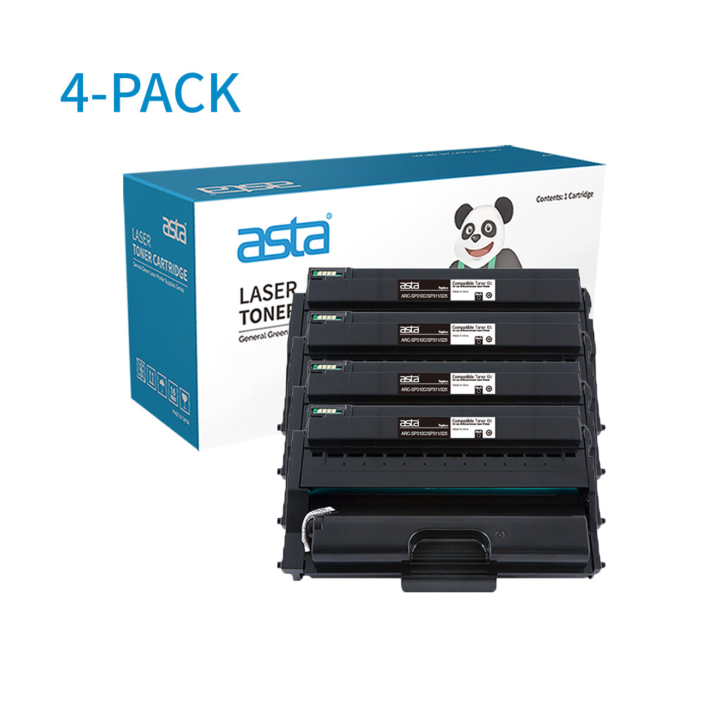 ASTA SP310C SP311 SP325 With Chip Black Toner Cartridge