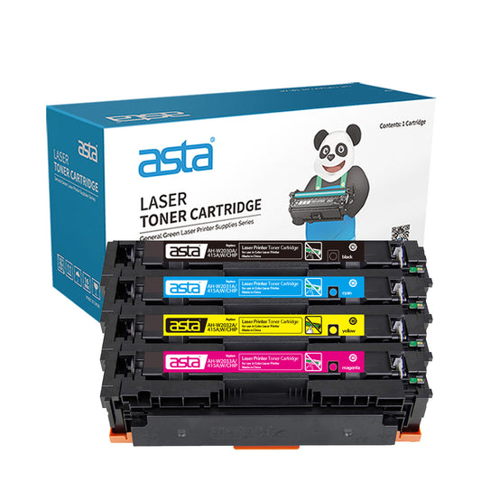 ASTA 415A W2030A W2031A W2032A W2333A Set Colorful Toner Cartridges