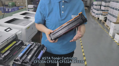 ASTA 205A CF530A CF531A CF532A CF533A Set Colorful Toner Cartridges