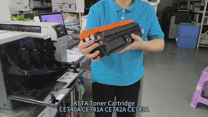 ASTA 307A CE740A CE741A CE742A CE743A Set Colorful Toner Cartridges