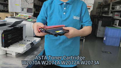 ASTA 117A W2070A W2071A W2072A W2073A Set Colorful Toner Cartridges