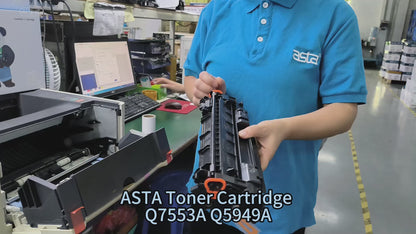 ASTA Q7553A 53A Q5949A 49A Universal Black Toner Cartridge